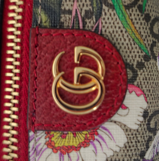 Gucci Ophidia GG Flora Cosmetic Case