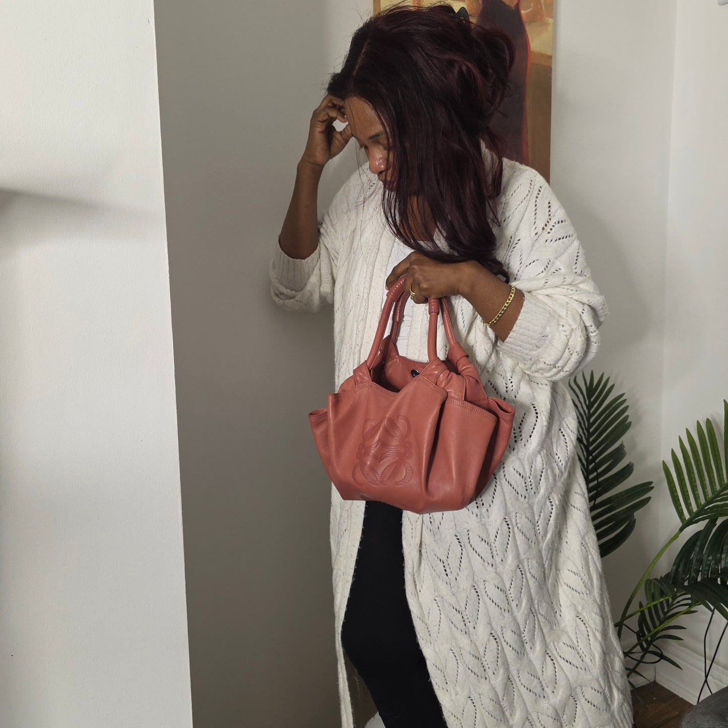Loewe Aire Handbag Pink