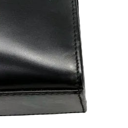 Gucci Black Leath Tote bag – G-Shaped Plaque