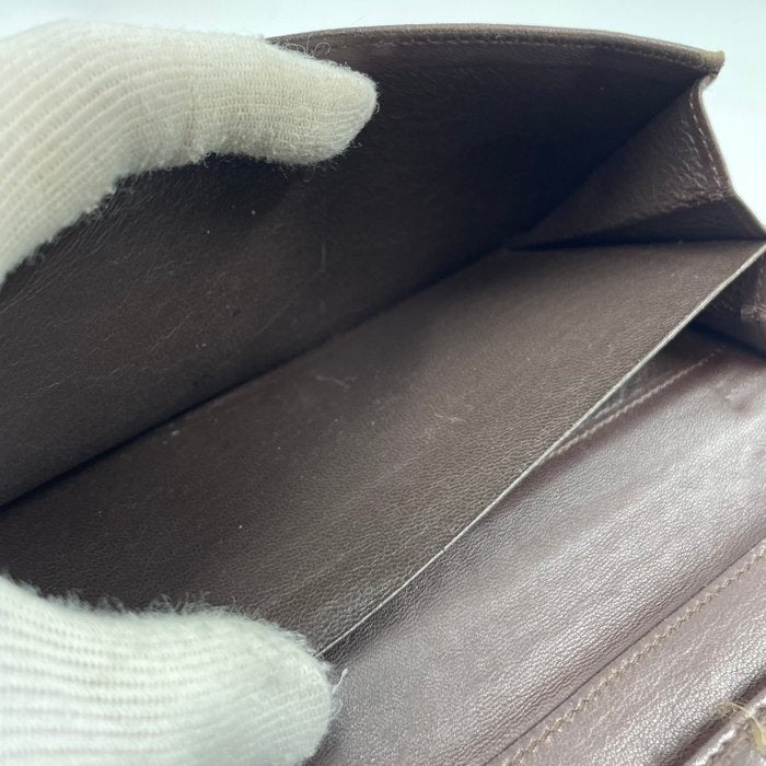 Bottega Veneta Intrecciato Continental Long Wallet – Brown Leather