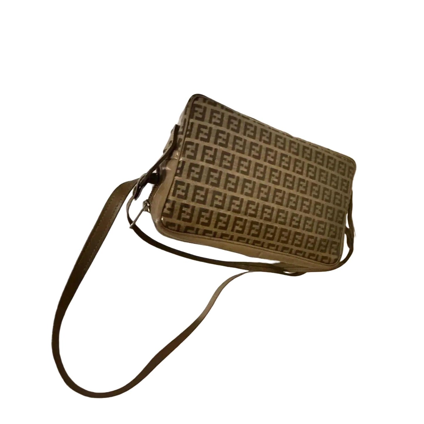 Fendi Zucca PVC Crossbody Bag - VeeLuxeCollectives