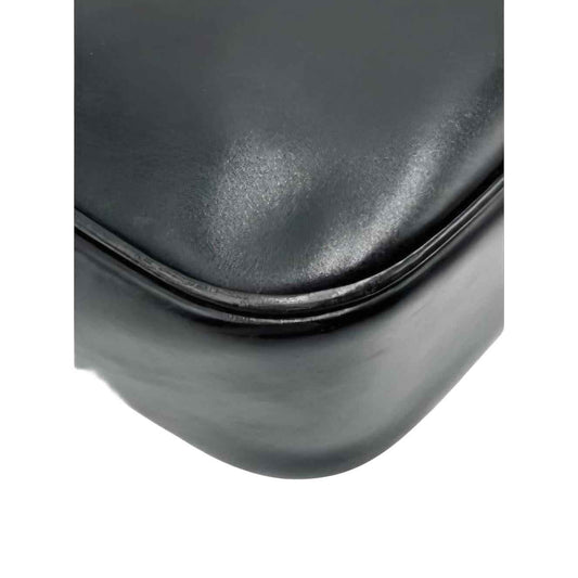 Celine Triomphe Box Black Leather Crossbody Bag