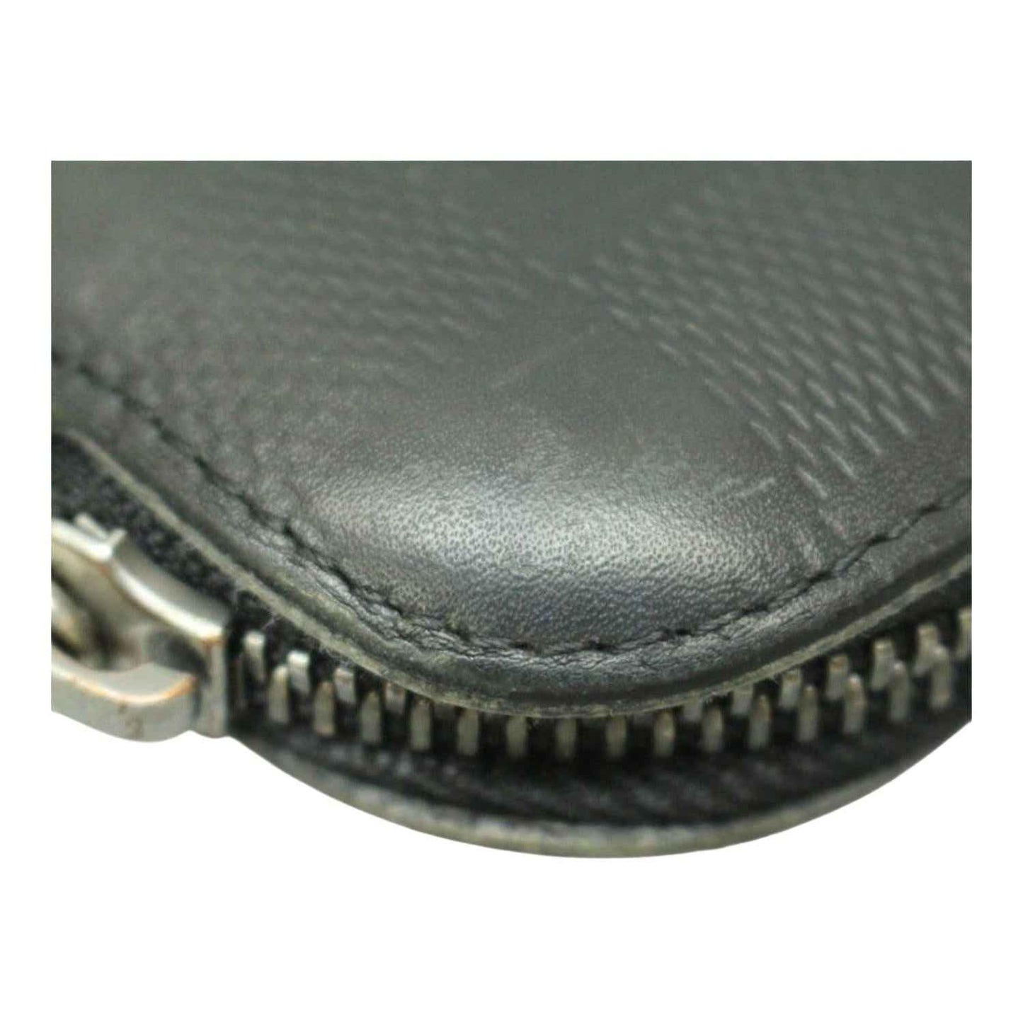 Louis Vuitton Graphite Damier Atoll Zip Around XL Wallet