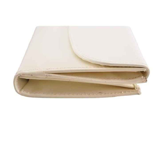 Gucci Patent Leather Bifold Wallet in Elegant White