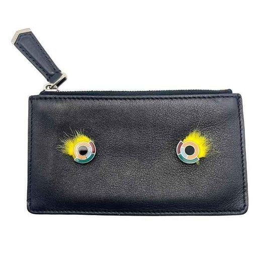Fendi Leather Fragment card case/Wallet.