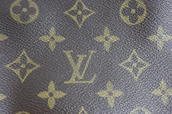 Louis Vuitton Vintage Monogram Sac Plat GM Large Tote Bag