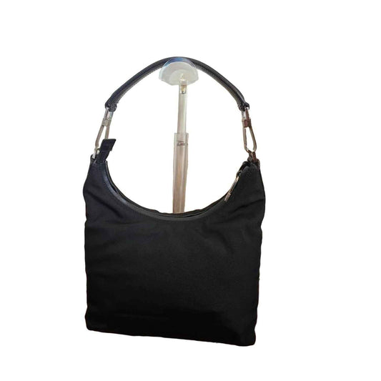 Gucci Nylon and Leather Shoulder Bag