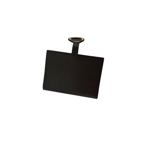Louis Vuitton brown Epi leather agenda cover with embossed logo and textured finish.