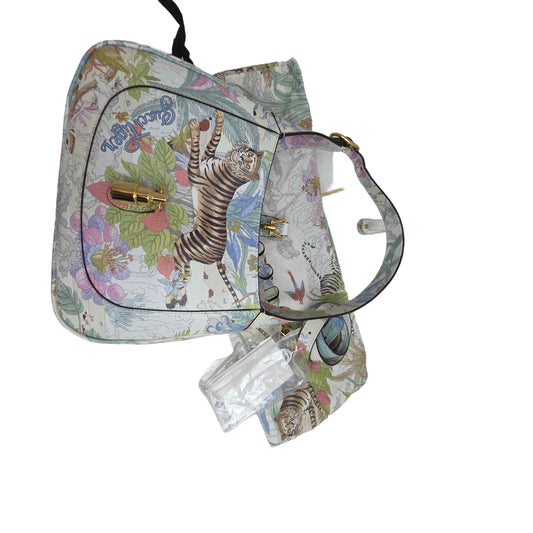 Gucci Jackie Tiger Shoulder Bag