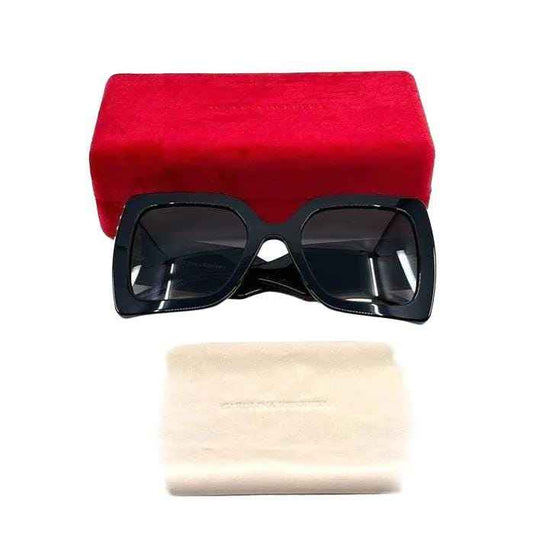 Carolina Herrera Black Acetate Sunglasses