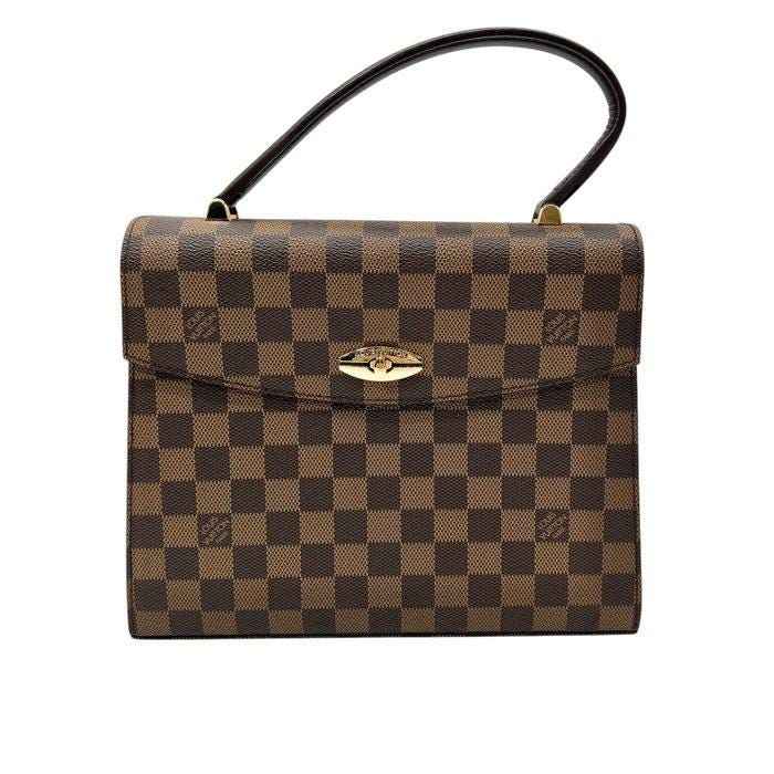 Preloved Louis Vuitton Malesherbes Damier Ebene Bag (Discontinued)