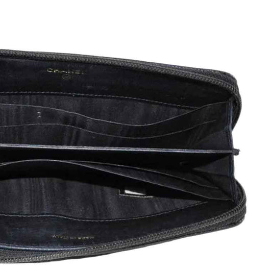 Chanel Zip Around Long Wallet