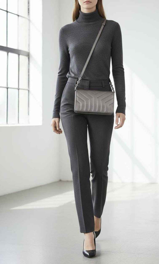 Yves Saint Laurent Metallic Shoulder Bag