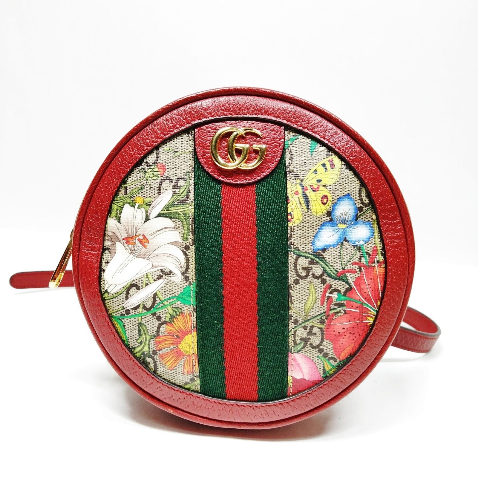 Gucci Sherry Line GG Monogram Floral Backpack Mini – DaSegna
