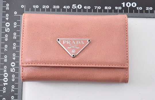 Prada Pink Compact Key chain Case