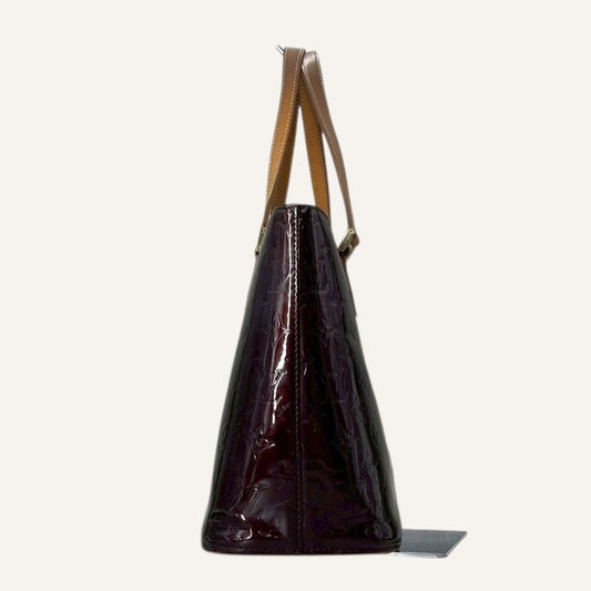 Sac cabas Louis Vuitton Vernis Amarante Houston