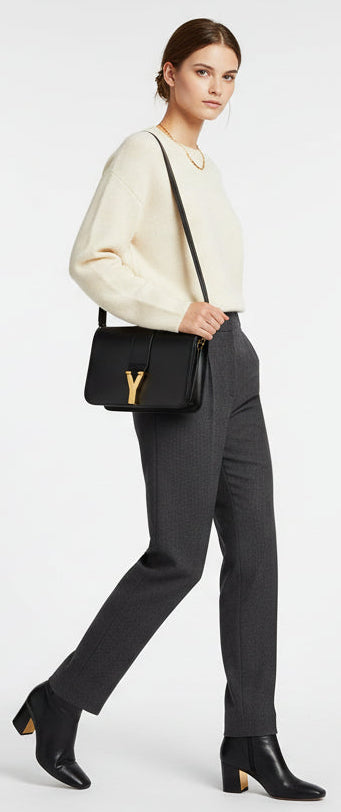Saint Laurent Ligne YSL Flap Crossbody
