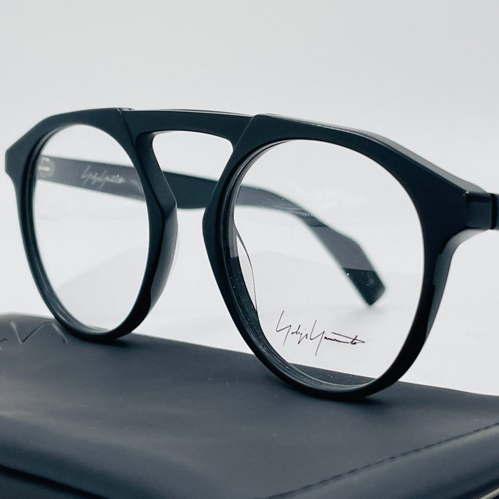 Yohji Yamamoto YY Sunglasses Black Clear lens