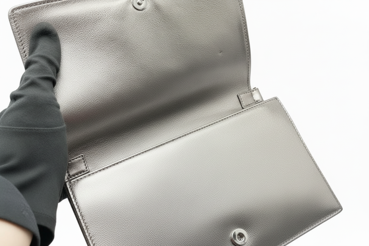 Yves Saint Laurent metallic Shoulder Bag