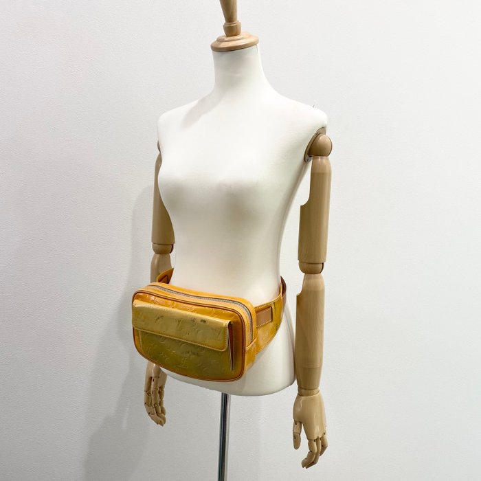 Louis Vuitton Vernis Fulton Waist Bag – Yellow Patent Leather & Gold Tone Hardware