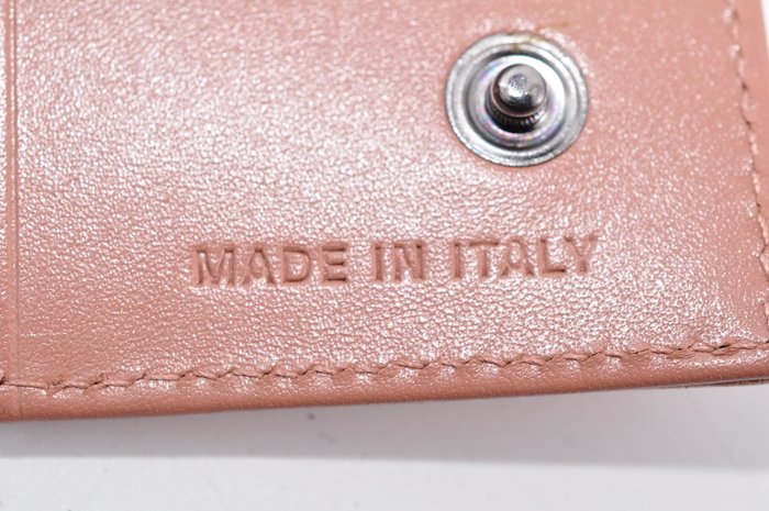Prada Saffiano Leather Keyring Pink