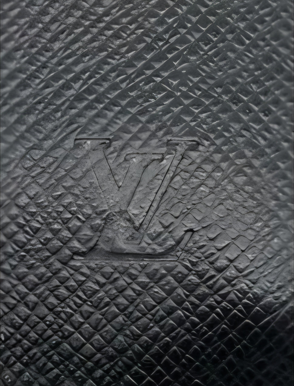 Louis Vuitton Taiga Selenga Clutch Bag – Green Leather