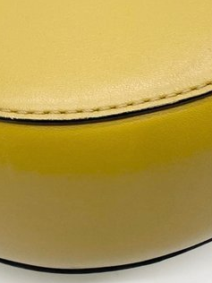 Chloé Drew Shoulder Bag – Yellow Suede & Leather, Gold Plated Hardware