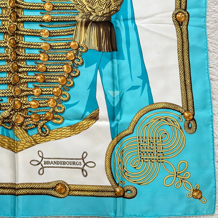 Hermès Carré 90 Brandenbourgs Silk Scarf