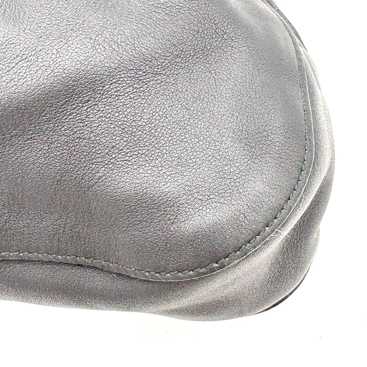 Gucci Tom Ford Era Black Leather Drawstring Shoulder Bag