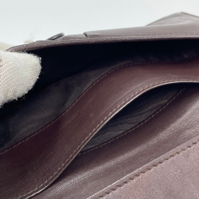 Bottega Veneta Intrecciato Continental Long Wallet –  Brown Leather