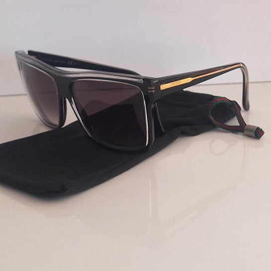 Gucci GG 3179/S Black and Gold Sunglasses