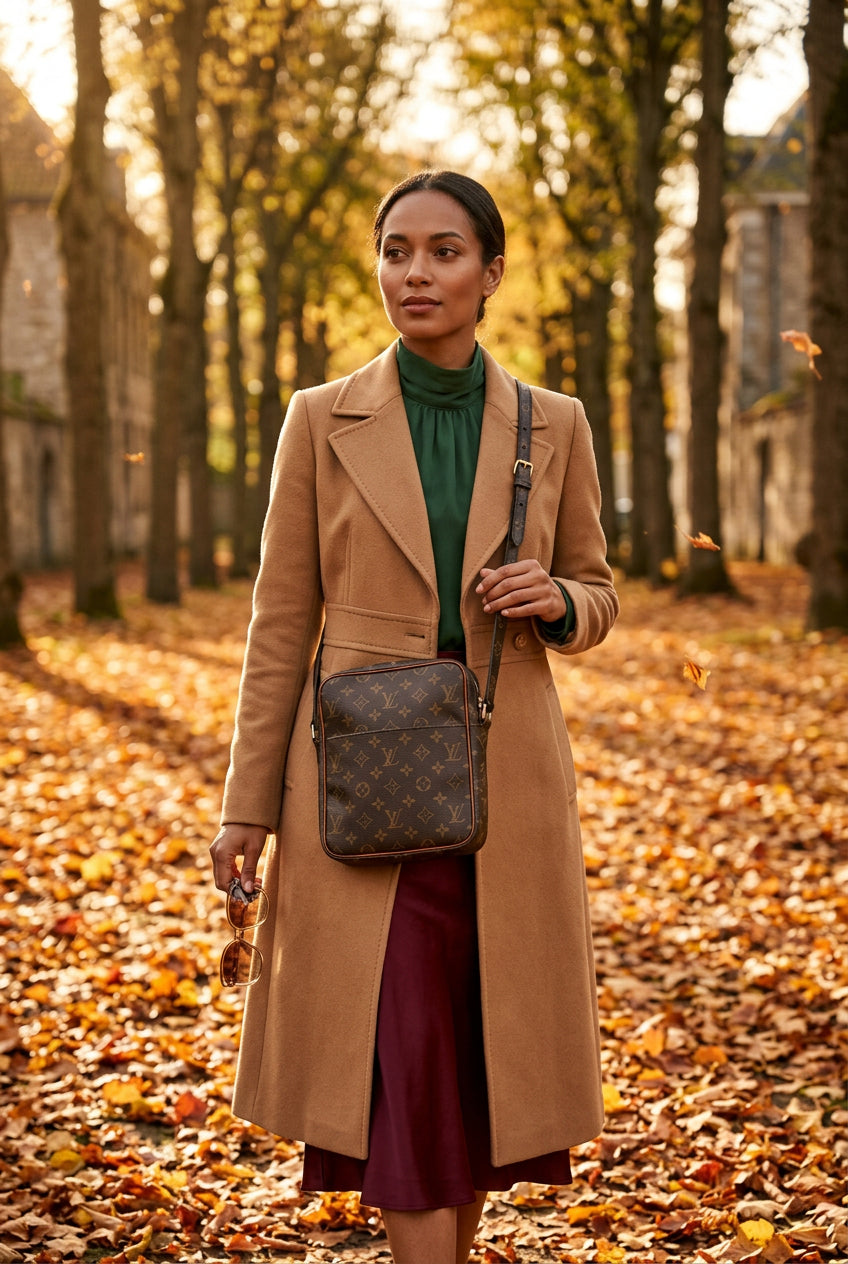 Louis Vuitton Petit Marceau Monogram Shoulder Bag – Brown