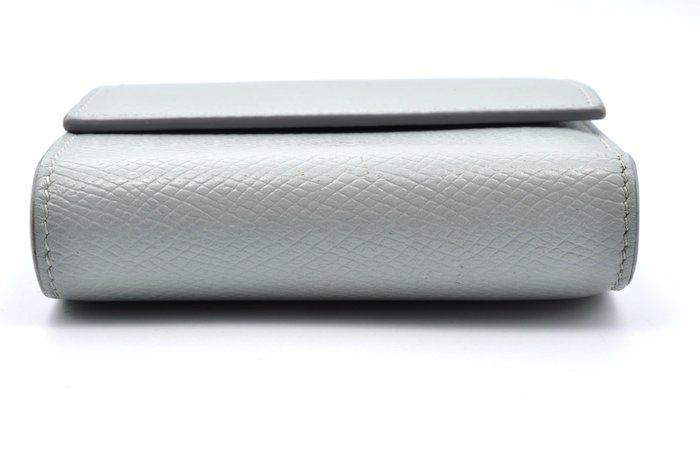 Céline Blue & Grey Leather Bi-Fold Wallet