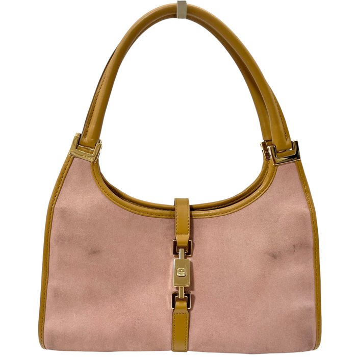 Gucci Jackie Shoulder Bag – Pink Leather and Suede
