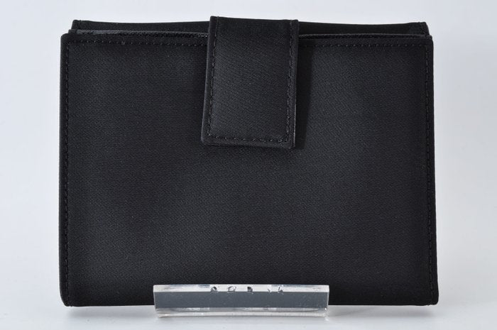 Prada Black Nylon Bifold Wallet