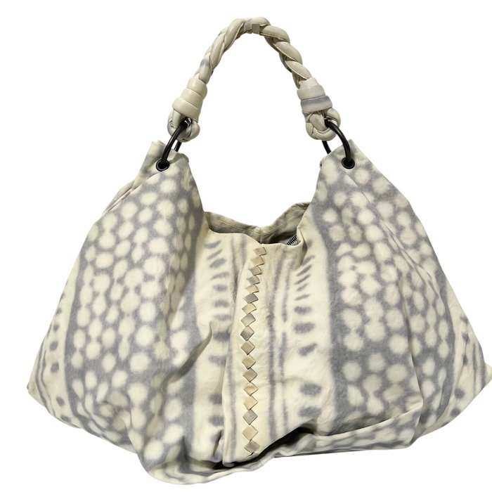 Bottega Veneta Fortune Cookie Tote Bag – Ivory Leather