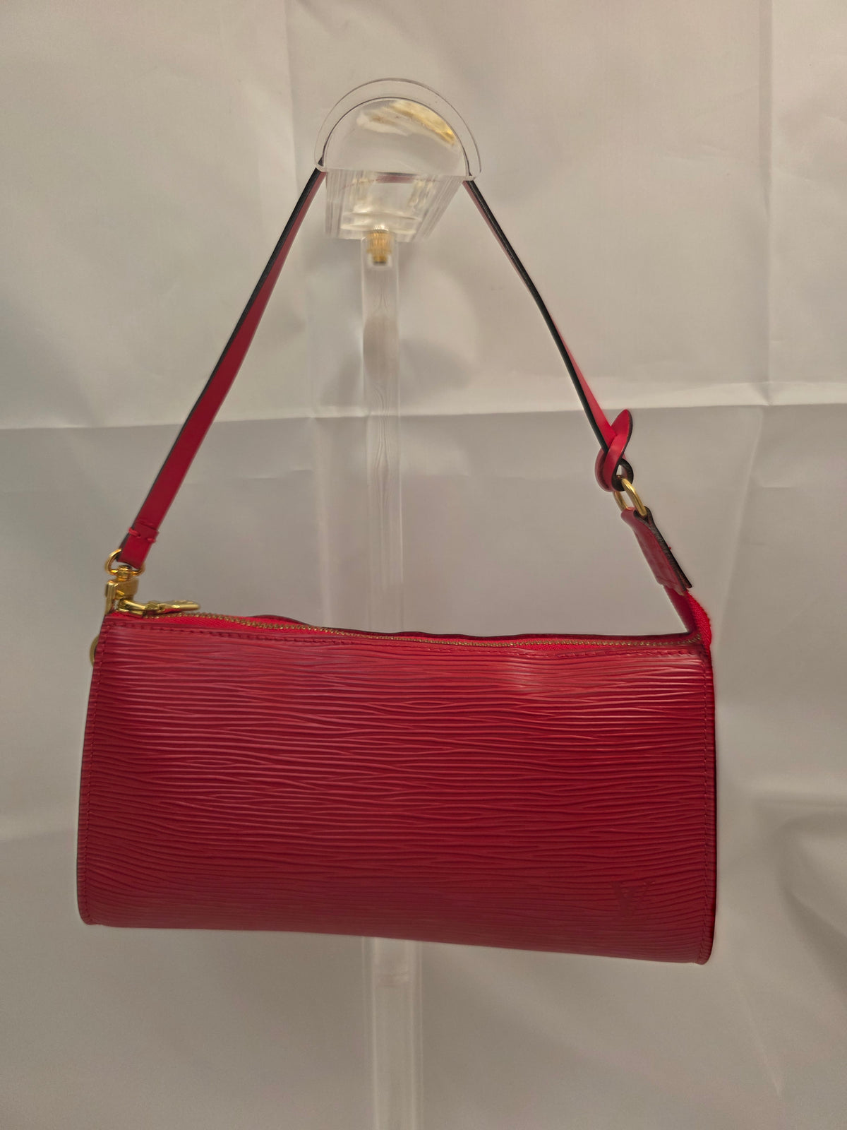 Louis Vuitton Castilian Red Epi Leather Pochette Accessoire