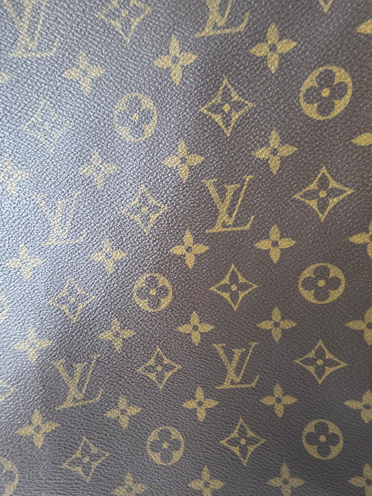 Louis Vuitton Vintage Monogram Sac Plat GM Large Tote Bag