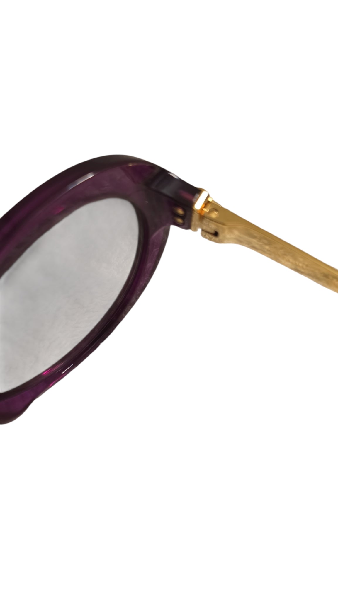 Louis Vuitton Z0560W Sunglasses Purple Glitter Oversized Designer Shades