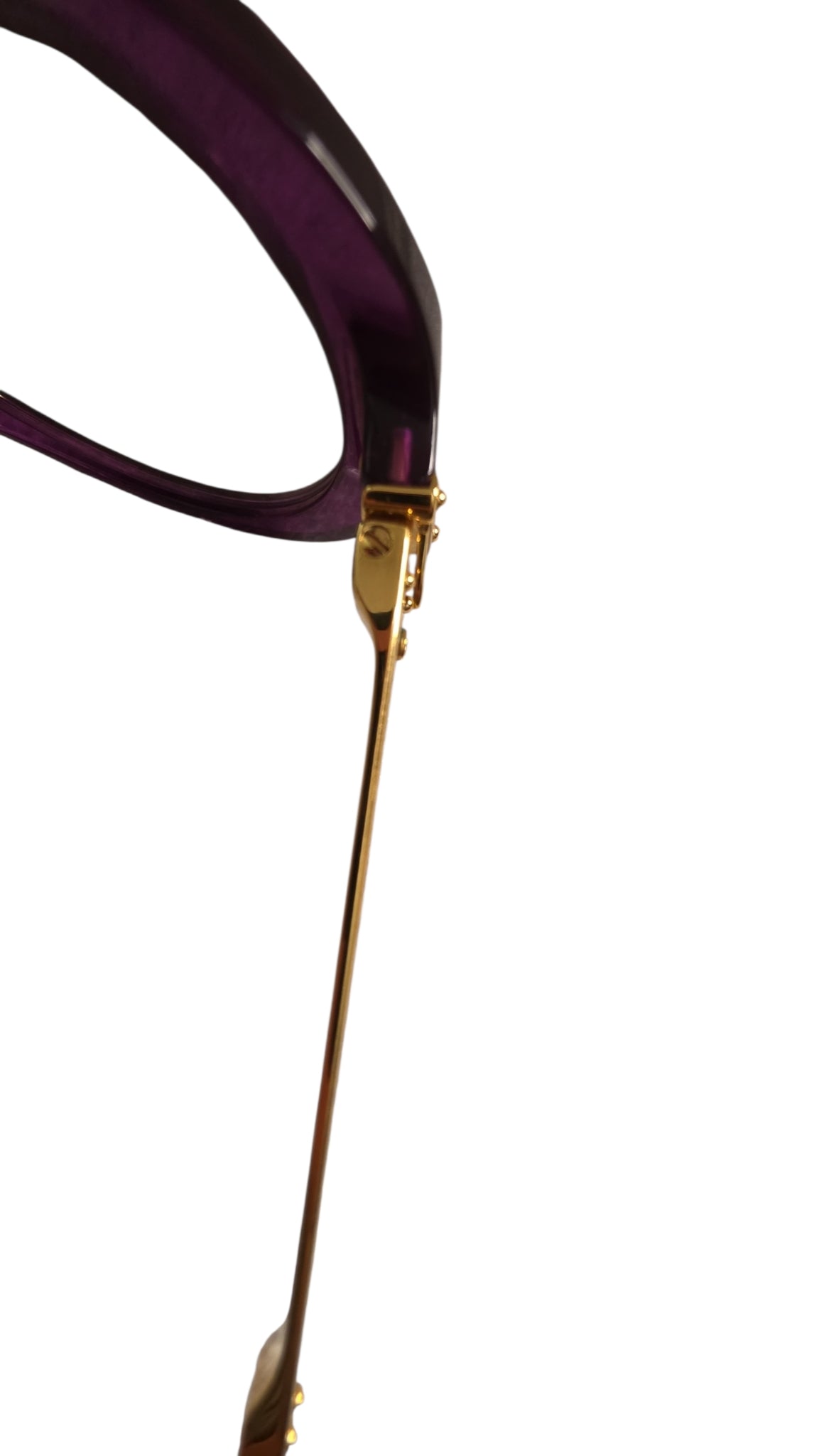 Louis Vuitton Z0560W Sunglasses Purple Glitter Oversized Designer Shades