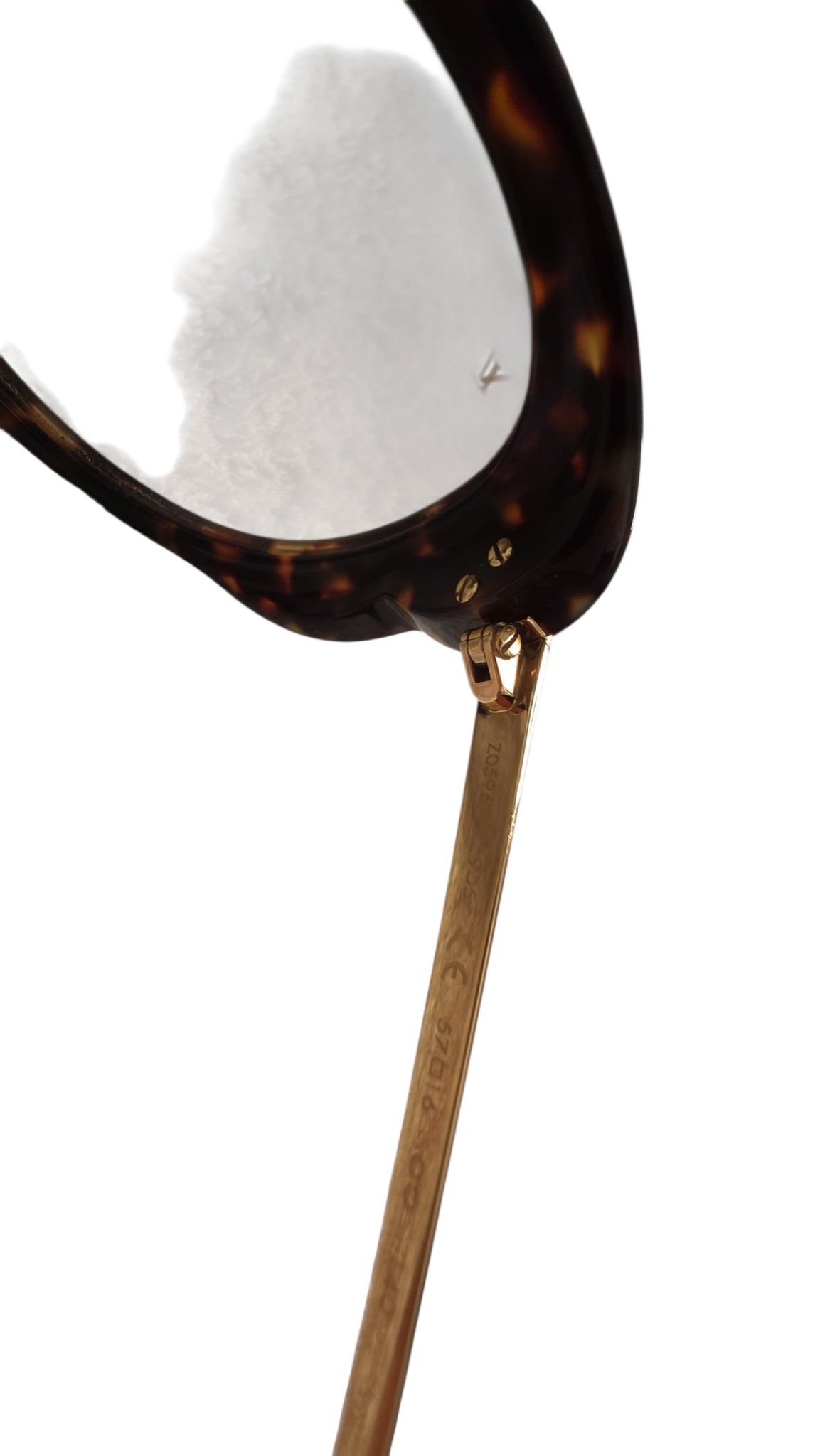 Louis Vuitton Z0596W Lunettes de soleil œil-de-chat écaille de tortue de créateur