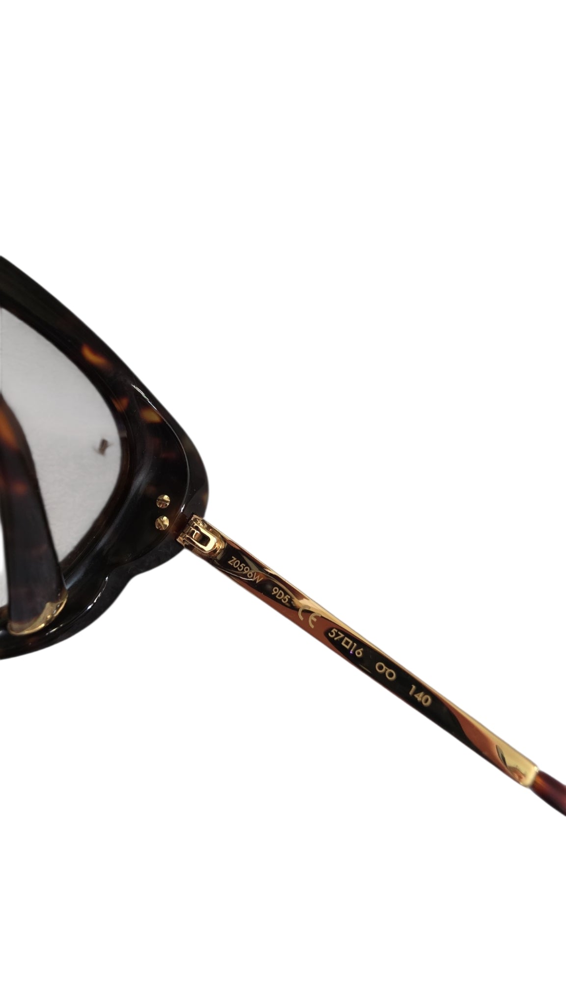 Louis Vuitton Z0596W Lunettes de soleil œil-de-chat écaille de tortue de créateur