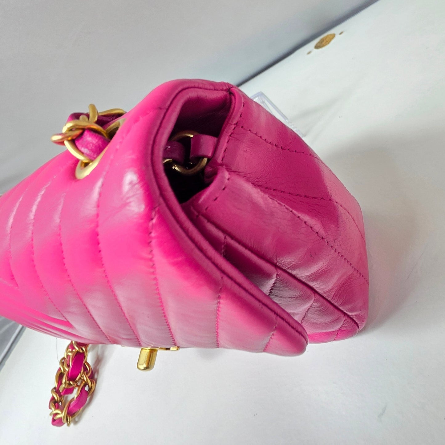 Chanel mini Rectangular Bag Pink