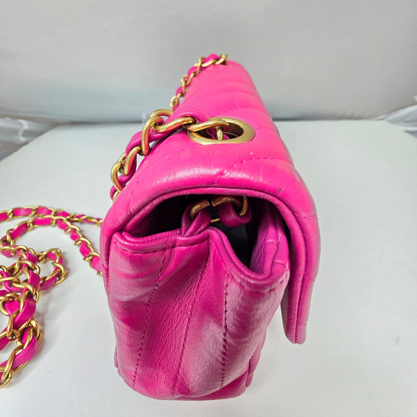 Chanel mini Rectangular Bag Pink