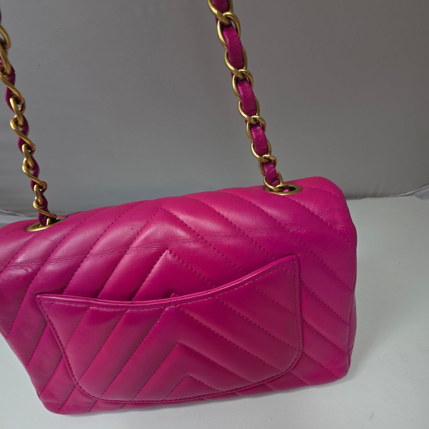 Chanel mini Rectangular Bag Pink