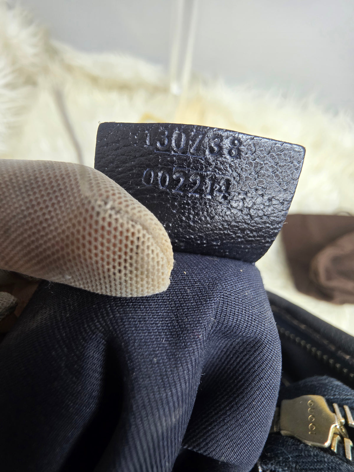 Gucci Abbey Handbag – Black Leather, Gold Tone Details