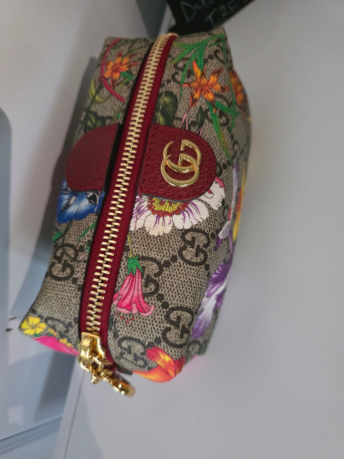 Gucci Ophidia GG Flora Cosmetic Case