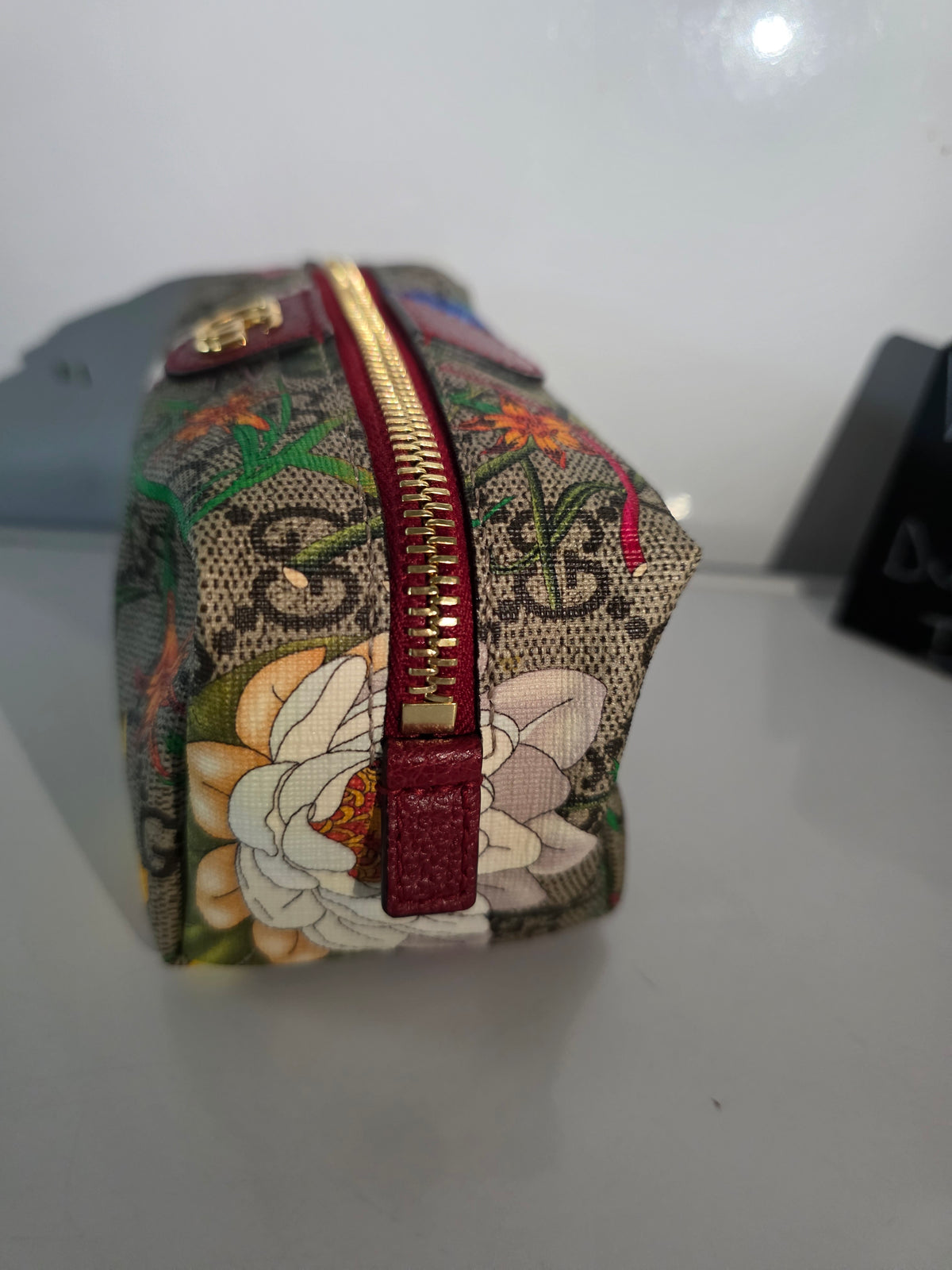 Gucci Ophidia GG Flora Cosmetic Case