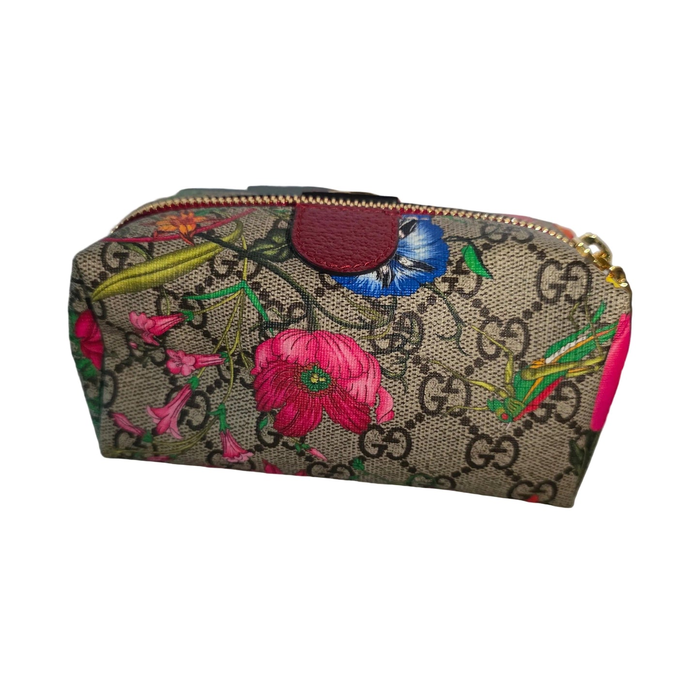 Gucci Ophidia GG Flora Cosmetic Case