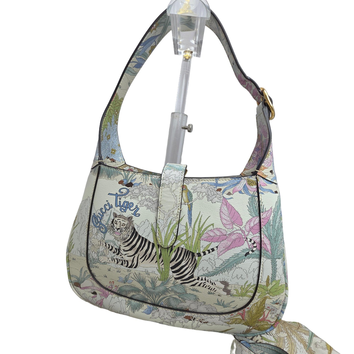 Gucci Jackie Tiger Shoulder Bag